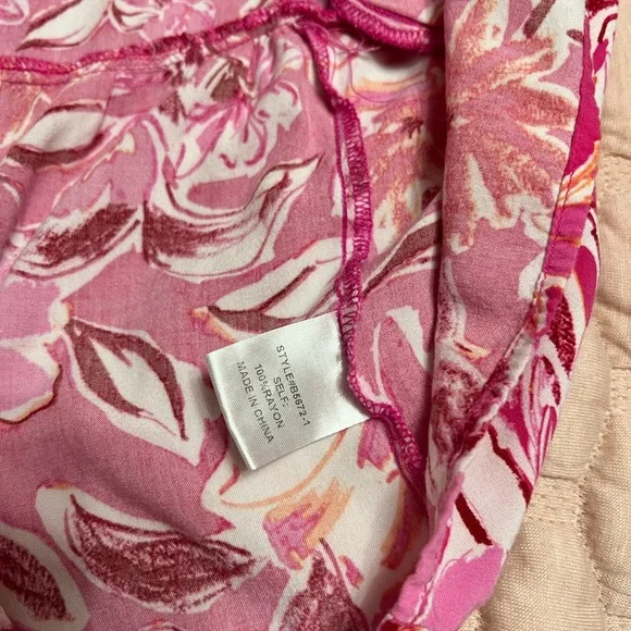 hot pink hawaiian print babydoll dress - Picture 6 of 8